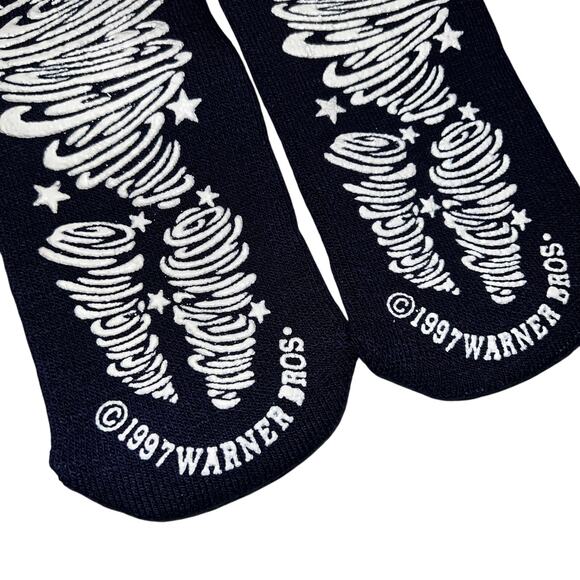 Tasmanian Devil Vintage Looney Tunes 1997 grip Slipper Socks Vintage adult OS - Picture 3 of 6